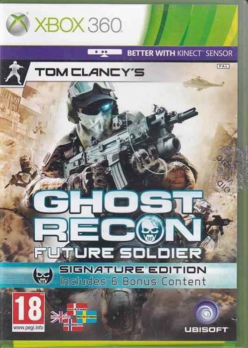 Tom Clancys Ghost Recon Future Soldier Signature Edition - XBOX 360 (B Grade) (Genbrug)